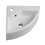 LINPH - LAVABO AD ANGOLO MOD. LN58 CM 49 x 35