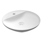 RAK - LAVABO DA APPOGGIO TONDO (MONOFORO) VARIANT 42X42 CM