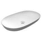 RAK 185-RNSL-60 LAVABO AD INCASSO OVALE ALLUNGATO SENZA FORO VARIANT 60 X 36 CM