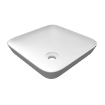 RAK - LAVABO DA INCASSO QUADRATO SENZA FORO VARIANT 36X36 CM