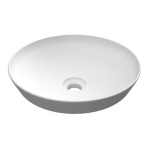 RAK - LAVABO AD INCASSO TONDO SENZA FORO VARIANT 36 X 36 CM