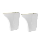 LINPH - COPPIA PIEDINI PER PILOZZI IN CERAMICA