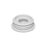 G.M.P - MORSETTO IN GOMMA NR BIANCA PER CANOTTI DIAM.30-44