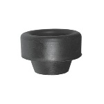 G.M.P - BIMORSETTO IN GOMMA NERA