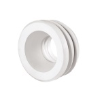 G.M.P - MORSETTO IN GOMMA NR BIANCA PER WC D. 50 MM