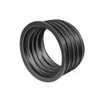 G.M.P - RIDUZIONE IN GOMMA NR NERA D.100/110