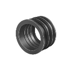 G.M.P - RIDUZIONE IN GOMMA NR NERA D. 63