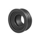 G.M.P - MORSETTO IN GOMMA NR NERA PER CURVE TECNICHE