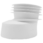 DIANHIDRO - PROLUNGA WC IN PVC ECCENTRICA