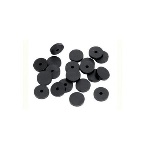 G.M.P - GUARNIZIONE PER RUBINETTO SEMIFORATA IN GOMMA NERA