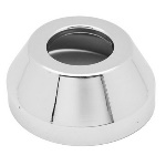 ALBER - ROSONE CONICO PER TUBO ADDUZIONE WC DM. EST. 78 CROMATO