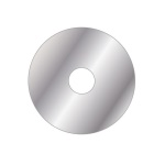 DEBOR - ROSONE INOX TONDO D. 80 CON BIOADESIVO