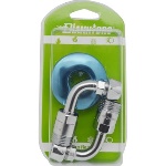 FAIDF - 2 PZ CURVETTE SOTTOLAVABO A  90Â° COMPLETE E GIREVOLE BLISTER