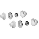 FISCHER TASSELLI - COPPIA ACCESSORI PER SANITARI SOSPESI