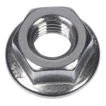 FISCH - 100 PZ DADI ESAGONALI FLANGIATI MU F IN ACCIAIO