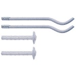 OTER - 2 PZ MENSOLE PER RADIATORI IN ALLUMINIO BIANCA