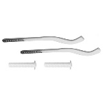 OTER - 2PZ MENSOLE SCHIACCIATE PER RADIATORI IN ALLUMINIO