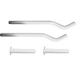 OTER - 2 PZ MENSOLE PER RADIATORI IN ALLUMINIO