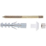 OTER - 4 PZ VITI DI FISSAGGIO IN OTTONE PER VASI E BIDET