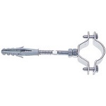 OTER - COLLARE PESANTE ZINCATO CON TASSELLO E VITE