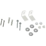 DIANHIDRO - 2 PZ FISSAGGI LATERALI WC E BIDET MULTIFORO