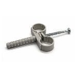 DIANHIDRO - 10 PZ COLLARI DOPPI IN NYLON CON VITE