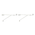 DIANHIDRO - COPPIA MENSOLE SOSPESE REGOLABILI PER PILOZZO