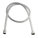 RERU - FLESSIBILE DOCCIA CON PIATTELLA CROMATA CM 120