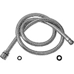 DIANHIDRO - FLESSIBILE DOCCIA DOPPIA AGGRAFFATURA 1/2 F X 3/8 M