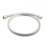 DIANHIDRO - FLESSIBILE DOCCIA ARGENTO METALLIZZATO FC 1/2 X FC 1/2