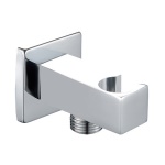 DIANHIDRO - PRESA ACQUA QUADRA CON SUPPORTO DOCCIA E ROSETTA