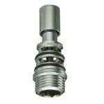 PB    DEVIATORE IN OTTONE PER COLONNA DOCCIA Cromo