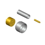 PB - PROLUNGA CORPO MISCELATORE AD INCASSO D.40 C/DEVIATORE