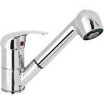 DH 234-R461 MONOCOMANDO LAV. MONOF. CON DOCCETTA ESTRAIBILE SERIE DIA-MON