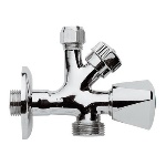 RERU - RUBINETTO COMBINATO SOTTOLAVABO-LAVATRICE