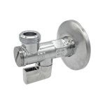 BUGAT - RUBINETTO SOTTOLAVABO A SFERA CON FILTRO E ROSETTA