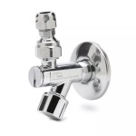 LUXOR - RUBINETTO SOTTOLAVABO CON FILTRO A SNODO