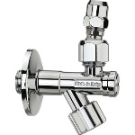 ALBER - RUBINETTO SOTTOLAVABO A VITONE CON FILTRO A SNODO