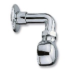 TREMO - CURVA DI ALIMENTAZIONE PER ORINATOIO CON SPARTIACQUA