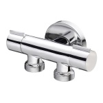 DEBOR - RUBINETTO MINIMALE DOPPIO COMPATTO