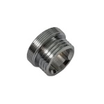 DH - RACCORDO IN OTTONE CROMO M24X1 X M1/2