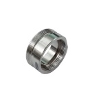 DH - RACCORDO IN OTTONE CROMO 28M-24F