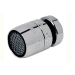 DIANHIDRO - AERATORE IN OTTONE CROMATO FF.C/SNODO