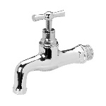 BUGAT - RUBINETTO A VITONE IN OTTONE CROMATO