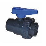 IRRIT - VALVOLA A SFERA MONOGHIERA IN PVC CON FILETTO FF