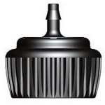 IRRIT - ADATTATORE FEMMINA 3/4 BSP - INNESTO 4,5 MM