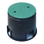 IRRIT - POZZETTO PER VALVOLE CHIUSURA CON BULLONE MINI CIRC.