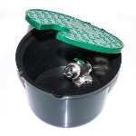 IRRIT - POZZETTO CON VALVOLA IN METALLO 2 INGRESSI