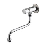 MCM 245-105 RUBINETTO A MURO TEMPORIZZATO CON CANNA GIREVOLE