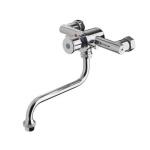 MCM - MISCELATORE A MURO TEMPORIZZATO CANNA GIREVOLE